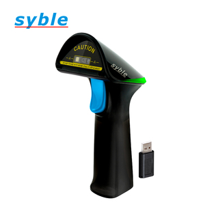 Syble XB-D20 2D có dây CMOS ABS + PC màu đen đôi đèn Thiết kế cầm tay máy quét mã vạch - Product Image 1