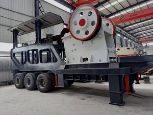 Hot Sale Mobile Backen brecher für Golderz-Dieselmotor Neu für den Bau von Förderbändern - Product Image 6