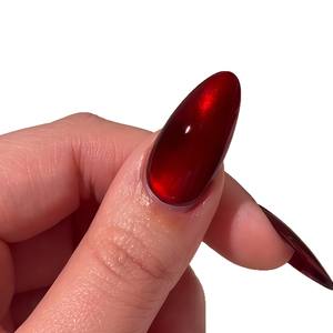 <span class=keywords><strong>Uñas</strong></span> Postizas Pre-diseñadas con Forma de Almendra Brillante <span class=keywords><strong>y</strong></span> Reflectante, Estilo Ojo de Gato, Productos al por Mayor - Product Image 5