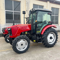 Mini tracteurs agricoles tracteurs agricoles pour le labour, l'ensemencement et la récolte 50hp 60hp 70hp 80hp 90hp 100hp 120hp