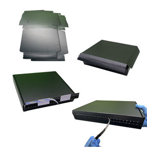 Venta al por mayor de autosellado Stick Carton Tear Off Zipper Pack cajas de cartón 3M cinta corrugada caja de correo personalizada con tira de rasgado - Product Image 2