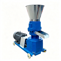 Machine à granulés d'aliments pour animaux Série 9KLP, moteur en cuivre pur, moulin à granulés pour volailles, pour la fabrication d'aliments pour poulets, canards, bovins