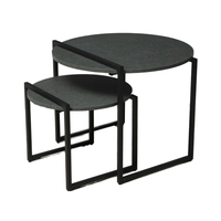 Table à café et thé en bois moderne pour l'approvisionnement en gros à domicile
