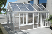 LG LG-3 Arches, Pergolas et Ponts en Aluminium 4 Saisons pour Solarium, Patio, Villa, Véranda, Balcon, Jardin d'hiver