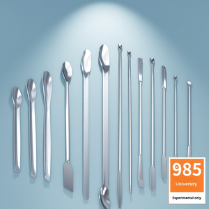 Cuchara de Laboratorio de Acero Inoxidable 304/316, Grado Médico, Engrosada, de Una/Doble Punta, para Microdosis, Cuchara de Pesaje de Gran Tamaño - Product Image 1