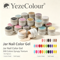 Vernis Gel en Pot Personnalisé Marque Privée OEM ODM Haute Saturations de Couleurs Gel Soak-Off Commande en Gros pour Techniciennes Ongulaires Professionnelles