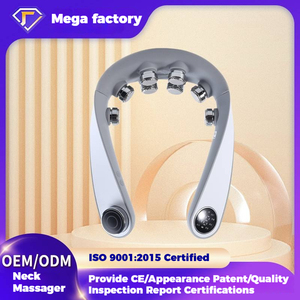 <strong>2026</strong> Nnew Pulse Neck Kneading Massager Shiatsu Heat Cervical Shoulder Massage U-Shaped <strong>Portable</strong> Rechargeable Electric EMS <strong>TENS</strong> - Product Image 2