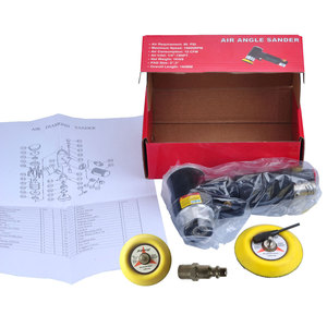 Meuleuse excentrique pneumatique oscillante 14 mm 90 mm, haute consommation d'air 250 L/min, évacuation arrière, prête pour le polissage des métaux - Product Image 2