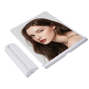 Customizable Rechargeable Double-Sided A4 LED Lightbox for Menu <b>Advertising</b> and Illuminated Sign - Product Image 1