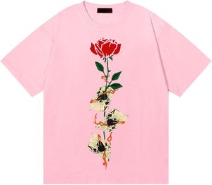 Camisetas de Manga Corta con Estampado de Grafiti Creativo para Hombre, 100% Algodón, Tejido de Punto, Estilo Casual de Verano, Ropa Urbana de Rapero, Y2k - Product Image 4