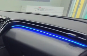 Luz Ambiente LED para Carro Hyundai Tucson 2021-2023, Luz Dinâmica Decorativa para Painel e Porta com Estilo Céu Estrelado - Product Image 4