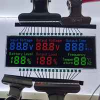 Módulo de Video LCD 2025, Módulo LCD Industrial, Módulo LCD VA, Módulo de Pantalla LCD Monocromática de 7 Segmentos para Dispositivos de Importación de Datos, LCD Transparente