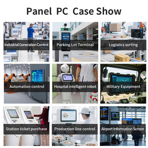 جهاز لوحي صناعي مدمج بدون مروحة مقاس 10.1 بوصة، كمبيوتر شامل يعمل باللمس مع معالج رباعي النواة J1900 بسرعة <span class=keywords><strong>2</strong></span>.0 جيجاهرتز - Product Image 6