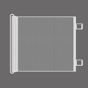 Clôture extensible automatique personnalisée pour chiens et chats, filet d'isolation sécurisé sans perçage pour escalier et couloir intérieurs - Product Image 1