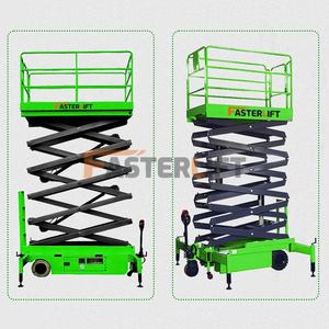 Dongkrak Hidrolik Elektro Fasterlift CE ISO 500kg Baja Paduan Mini Scaffolding Platform Kerja Udara untuk Penggunaan Dalam Ruangan - Product Image 4