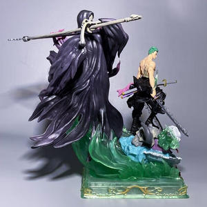 Figuras de Acción de Ghost <span class=keywords><strong>Slash</strong></span> de One Piece, Figura de Anime Japonés de 26cm, Monkey D Luffy, Dios DE LA Muerte, Zoro - Product Image 4