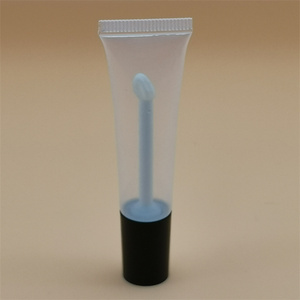 Tubes vides de brillant à lèvres de type bouchon D19 personnalisé avec logo et applicateur de flocage - Product Image 6