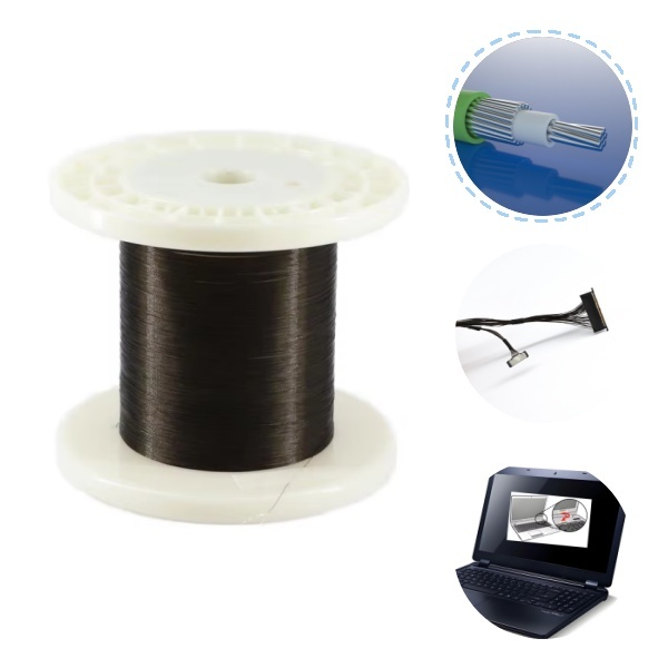 Hotten Cable Ultra-soft OD 0.33mm UL1354 50ohm 42AWG Micro Cable