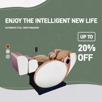 Chaise de massage électrique Shiatsu 8D à gravité zéro pour le corps entier, prix abordable, vente en gros d'usine, chaise de massage chauffante 4D de luxe 2024