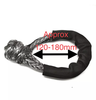 Corde de fournitures marines à manille souple UHMWPE haute résistance à 12 brins pour une utilisation à bord