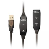 Tbook — câble d'extension usb 3.0 actif, 20m, noir, avec IC RTS5411, en stock