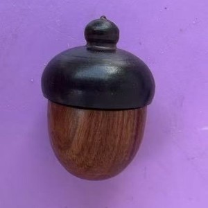 Wooden Pine Cone Acorn Portable Air Outlet Hanging Car & Household Fragrance Pendant Perfume Essential <b>Oil</b> <b>Diffuser</b> - Product Image 6