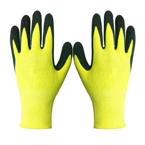 Gants de sécurité pour le travail de jardin pour enfants XS S M <span class=keywords><strong>L</strong></span> Tailles Gants en polyester enduits de <span class=keywords><strong>latex</strong></span> de mousse de travail de cour - Product Image 5