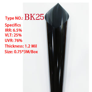 Película Solar para <span class=keywords><strong>Ventanas</strong></span> de Vidrio de <span class=keywords><strong>Coche</strong></span>, Película Tintada de Protección de Privacidad a Prueba de UV, 1,2 Mil, Venta Al por Mayor de Fábrica, 2 Unidades - Product Image 2