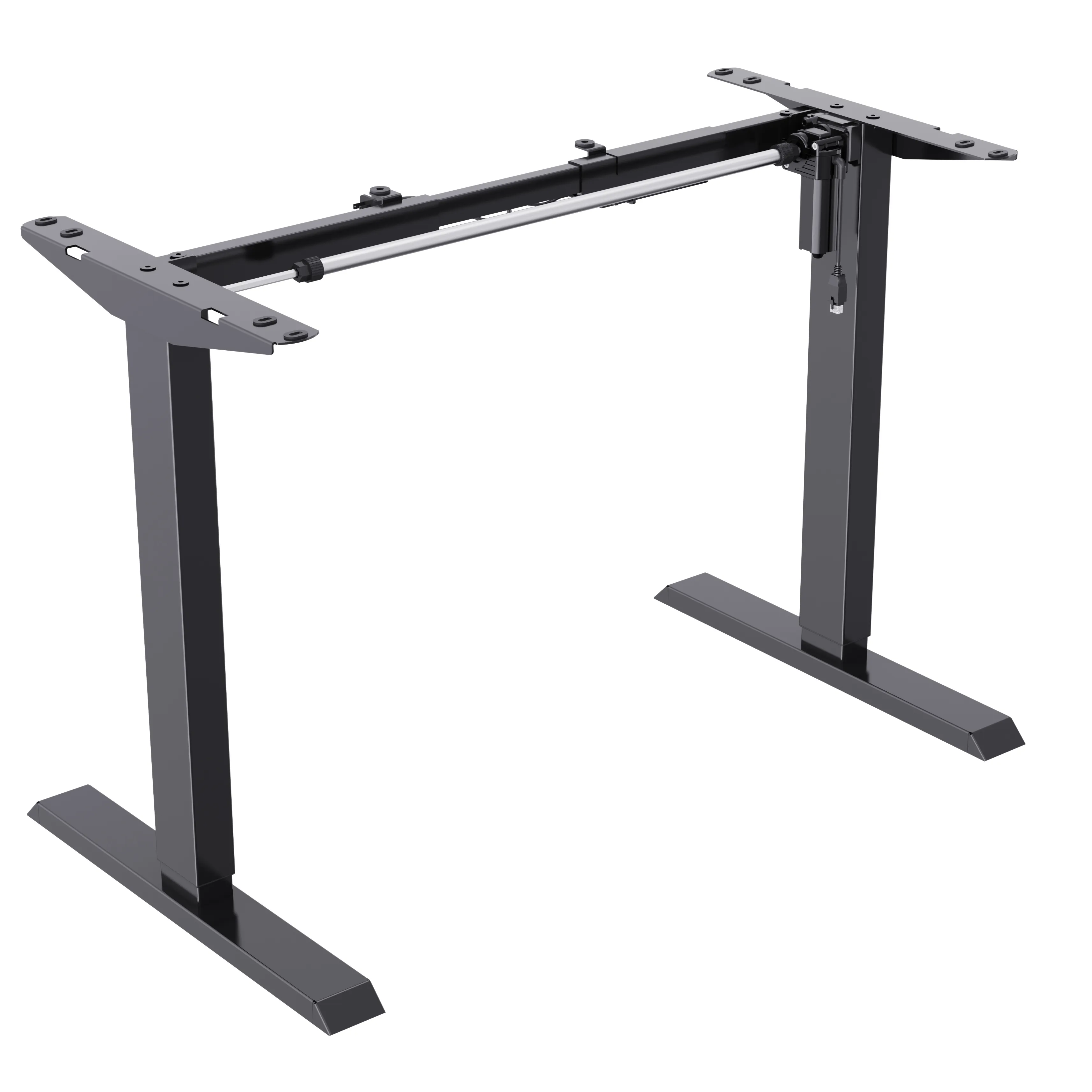 Office height adjustable desk metal working single motor table base electric desk sit standing desk frame