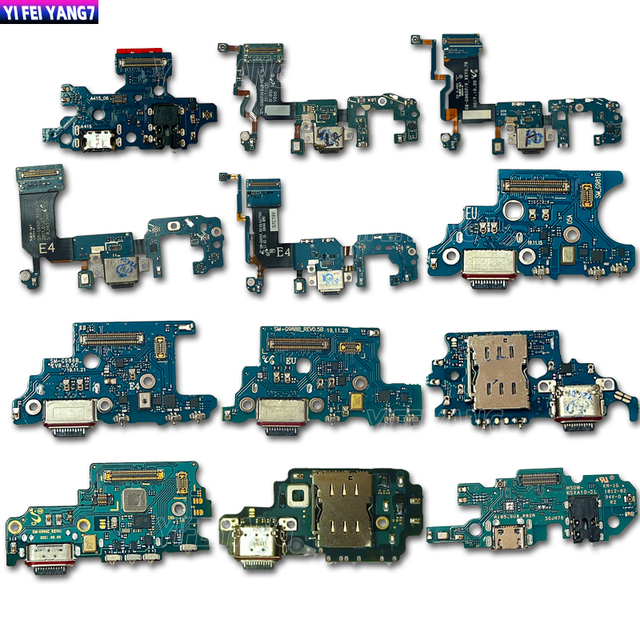 100% Working New USB Charger Charging Port Flex Cable Dock Connector for Samsung Galaxy A41 S8 S9 Plus S20 S21 S22 S23 ultra