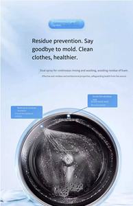 Lave-<span class=keywords><strong>linge</strong></span> séchant tout-en-un <span class=keywords><strong>Haier</strong></span> 9,1-10 kg, économie d'énergie, cuve en acier inoxydable, contrôle électronique intelligent à inversion, fonctionnement en anglais - Product Image 2