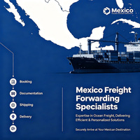 Service d'expédition maritime de la Chine au Mexique (CN vers MX) pour FBA et adresses privées, agent maritime avec DDP, minimum 12 kg