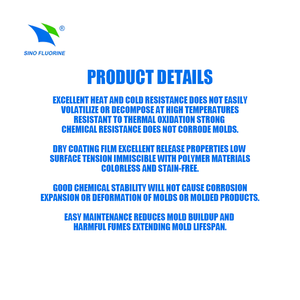 (ตัวอย่างฟรี) fluere S-1000ยาวนานตัวแทนปล่อยที่ดีและทนต่ออุณหภูมิต่ำและสูง - Product Image 4