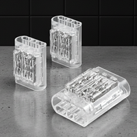 Connecteurs rapides à sertir pour fils fins, en alliage de cuivre, 300V, 2 spots encastrés, fiables, vente en gros pour fabricants