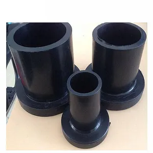 HDPE Pipe Fitting PE round Stub End Flange Adaptor Customizable OEM Casting Technics