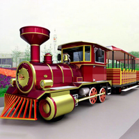 Train touristique sans rails pour enfants, grand train sans rails pour enfants en centre commercial, à vendre