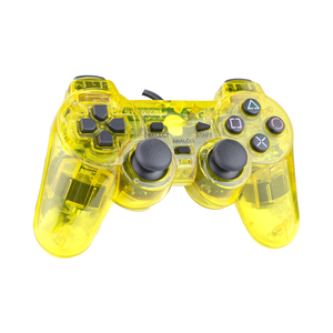 Modelo Especial gamepad para ps2 <span class=keywords><strong>pc</strong></span> con amarillo <span class=keywords><strong>color</strong></span> transparente para el controlador ps 2 cable Joystick joypads - Product Image 4
