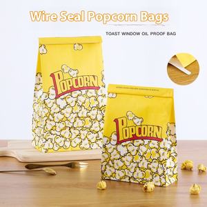 Bolsas de Papel para Envasado de Alimentos, Diseño Personalizado, Portátiles, para Papas Fritas, Dulces, Pan, Palomitas de Maíz, Aperitivos - Product Image 6