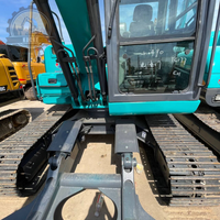 Excavatrice Sunward SWE90E d'occasion en bon état de fonctionnement, pelle rétrocaveuse SWE70E SWE150E pour travaux agricoles et de construction routière