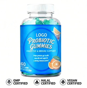 วิตามินกัมมี่แบบ OEM ODM ปราศจากน้ำตาล เอนไซม์ย่อยอาหารจากธรรมชาติ 60 เม็ด 2 เม็ดต่อวัน อาหารเสริมสำหรับผู้ใหญ่ - Product Image 4