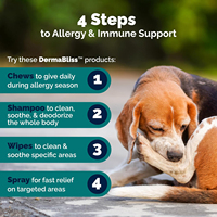 Complément anti-démangeaisons pour chiens OEM Dog Allergy Soft Chew avec oméga-3 et probiotiques, soulagement ciblé des démangeaisons pour animaux de compagnie