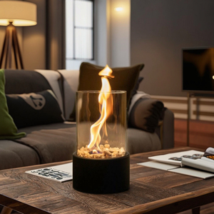 <span class=keywords><strong>Cheminée</strong></span> à bioéthanol de table sans fumée, mini foyer portable, décoration intérieure, <span class=keywords><strong>cheminée</strong></span> de table pour salon, bureau, hôtel - Product Image 1