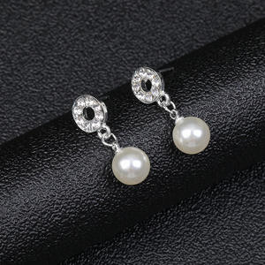 2025 High Quality New Fashion <b>Pearl</b> Stainless Steel Jewelry Set Cute Water Drop Shape Link Chain <b>Necklaces</b> <b>and</b> <b>Earrings</b> - Product Image 6