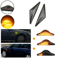 2x Clignotants latéraux dynamiques à LED séquentiels pour Ford Focus MK I 1998-2004 Mondeo MK III MK3 2000-2007