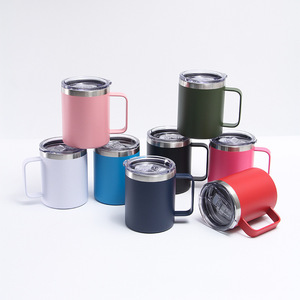 Tasse thermos double couche en acier inoxydable 12oz transfrontalière tasse à café sous vide chaud froid 900ml pour voitures cadeaux pour eau froide - Product Image 1