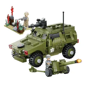 Nuovi arrivi ww2 serie militare VBL set di giocattoli per blocchi di costruzione di veicoli armati