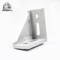 40 séries 4080 t fente 40x80 tslot accessoires à l'intérieur du support d'angle reliant les joints d'angle du profilé en aluminium en stock