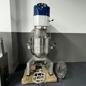 Nouveau mélangeur électrique à spirale 100L Petrin De Boulangerie 100kg support automatique moulin à farine pâte de blé mélangeant des boulangeries - Product Image 1