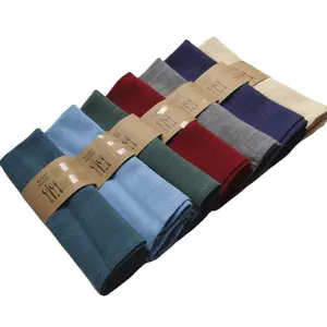 棉麻餐巾纸乡村纯色茶巾布30 * 40厘米可洗可重复使用的桌布