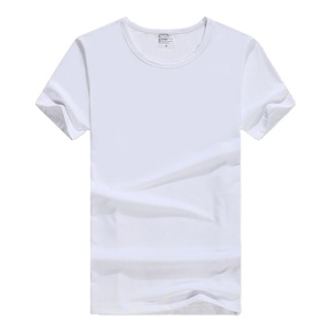 Solf Touch Cotton Feeling White 100% Polyester Men's Sublimation T Shirt Blank for <strong>Home</strong> <strong>Textiles</strong> - Product Image 1
